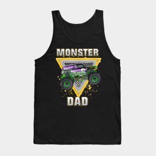 Monster Truck Dad Tank Top